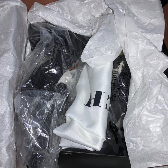 Coach Jade square toe suede loafers Sz 10 chunky heels dustbag & booklet New - Picture 10 of 11